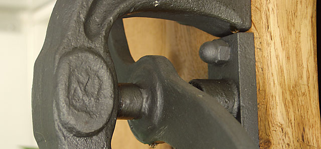 Handschwengelpumpe Detail